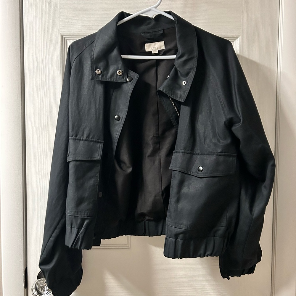 Jacket, women’s, Bomber style, black
